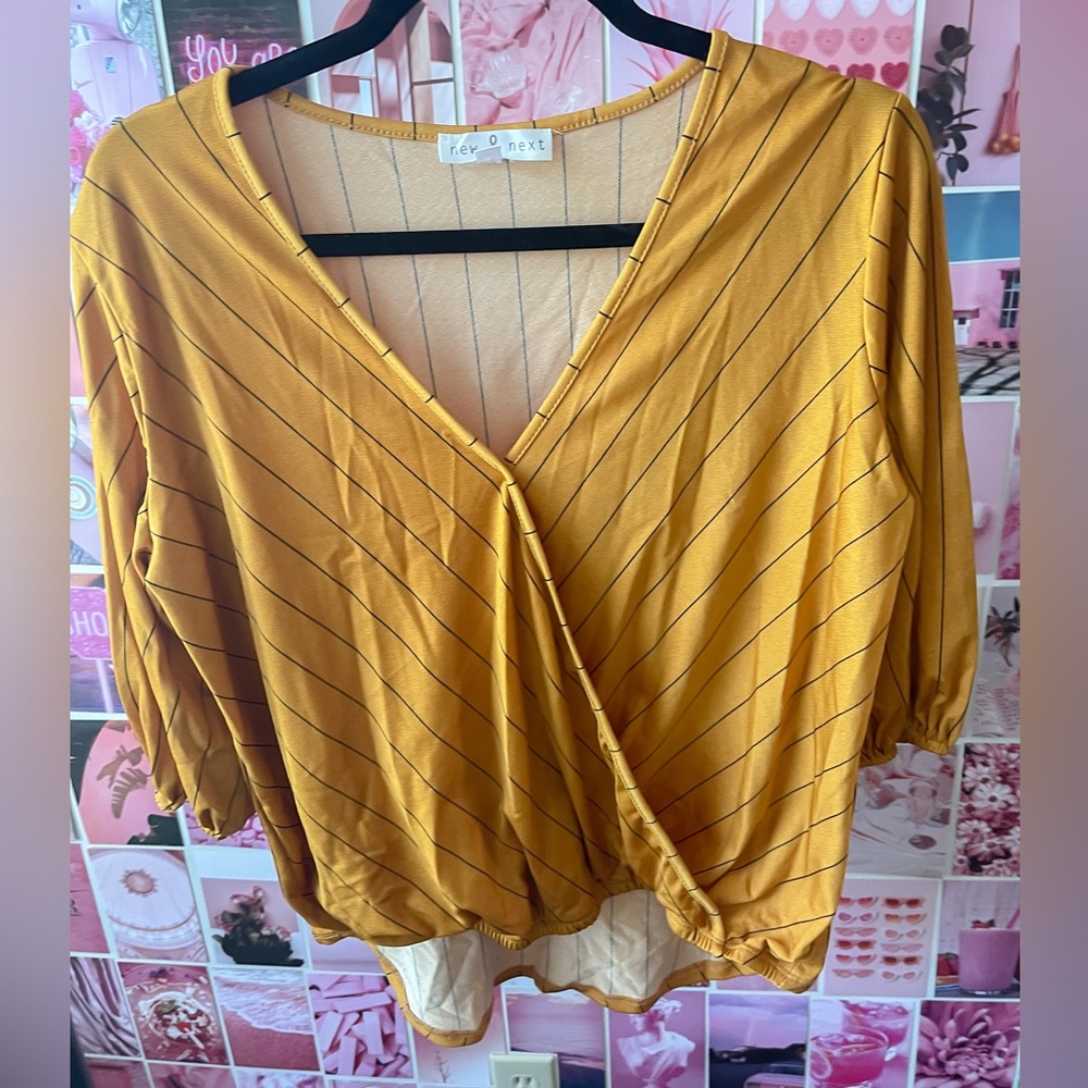 New & Next Cropped Blouse